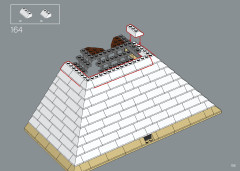 LEGO 21058 instructions page 155 – build guide