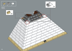 LEGO 21058 instructions page 156 – build guide
