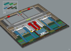 LEGO 21058 instructions page 33 – build guide