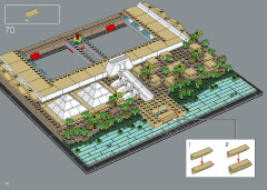 LEGO 21058 instructions page 70 – build guide