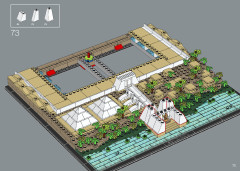 LEGO 21058 instructions page 73 – build guide