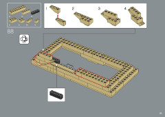 LEGO 21058 instructions page 85 – build guide
