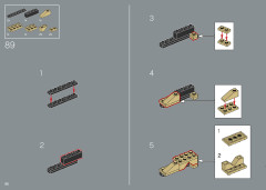 LEGO 21058 instructions page 86 – build guide