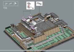 LEGO 21060 instructions page 105 – build guide