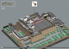 LEGO 21060 instructions page 106 – build guide