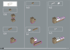 LEGO 21060 instructions page 107 – build guide