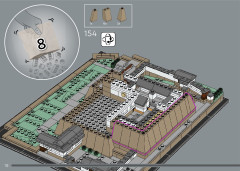 LEGO 21060 instructions page 112 – build guide