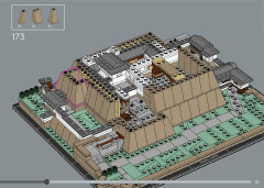 LEGO 21060 instructions page 121 – build guide