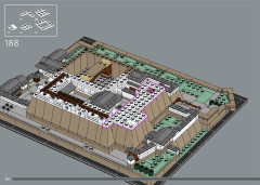 LEGO 21060 instructions page 130 – build guide