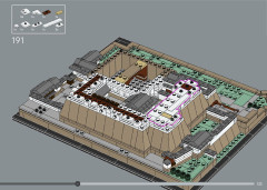 LEGO 21060 instructions page 133 – build guide