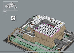 LEGO 21060 instructions page 137 – build guide