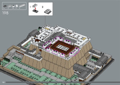 LEGO 21060 instructions page 140 – build guide