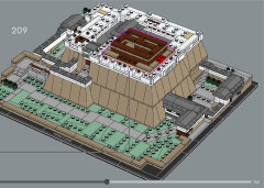 LEGO 21060 instructions page 145 – build guide