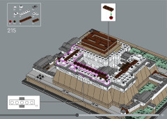 LEGO 21060 instructions page 151 – build guide