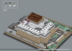 LEGO 21060 instructions page 157 – build guide