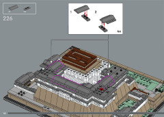 LEGO 21060 instructions page 162 – build guide