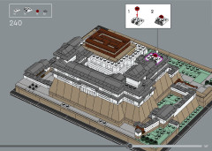 LEGO 21060 instructions page 167 – build guide