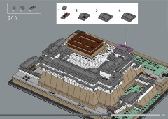 LEGO 21060 instructions page 171 – build guide