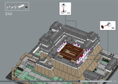 LEGO 21060 instructions page 173 – build guide