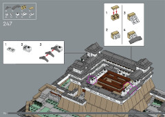 LEGO 21060 instructions page 174 – build guide