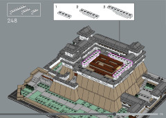 LEGO 21060 instructions page 175 – build guide
