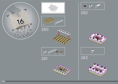 LEGO 21060 instructions page 190 – build guide