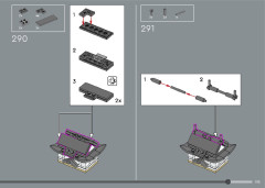 LEGO 21060 instructions page 193 – build guide