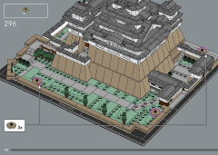 LEGO 21060 instructions page 198 – build guide