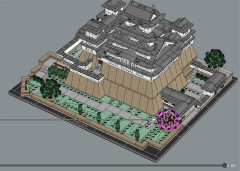 LEGO 21060 instructions page 201 – build guide