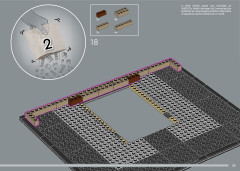 LEGO 21060 instructions page 25 – build guide