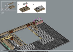 LEGO 21060 instructions page 28 – build guide