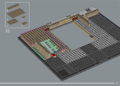 LEGO 21060 instructions page 35 – build guide