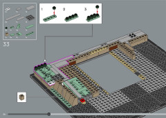 LEGO 21060 instructions page 36 – build guide