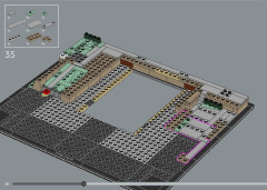 LEGO 21060 instructions page 38 – build guide