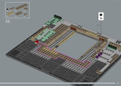 LEGO 21060 instructions page 39 – build guide
