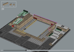 LEGO 21060 instructions page 42 – build guide