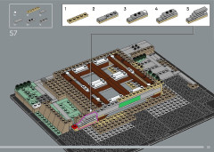 LEGO 21060 instructions page 53 – build guide