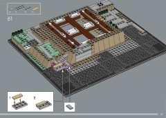 LEGO 21060 instructions page 57 – build guide