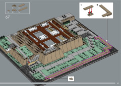 LEGO 21060 instructions page 63 – build guide