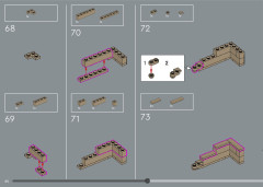 LEGO 21060 instructions page 64 – build guide