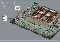 LEGO 21060 instructions page 69 – build guide