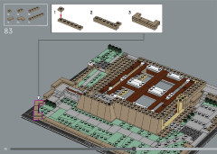 LEGO 21060 instructions page 70 – build guide