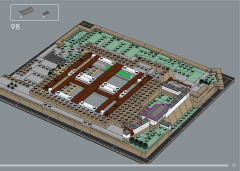 LEGO 21060 instructions page 77 – build guide