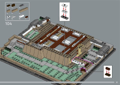 LEGO 21060 instructions page 85 – build guide