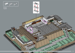 LEGO 21060 instructions page 99 – build guide