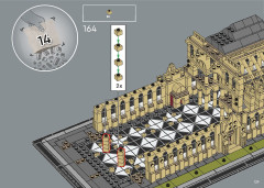 LEGO 21061 instructions page 129 – build guide