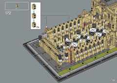 LEGO 21061 instructions page 137 – build guide