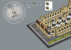LEGO 21061 instructions page 139 – build guide