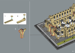 LEGO 21061 instructions page 143 – build guide