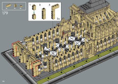 LEGO 21061 instructions page 148 – build guide